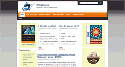 Desktop Screenshot of kristen.org